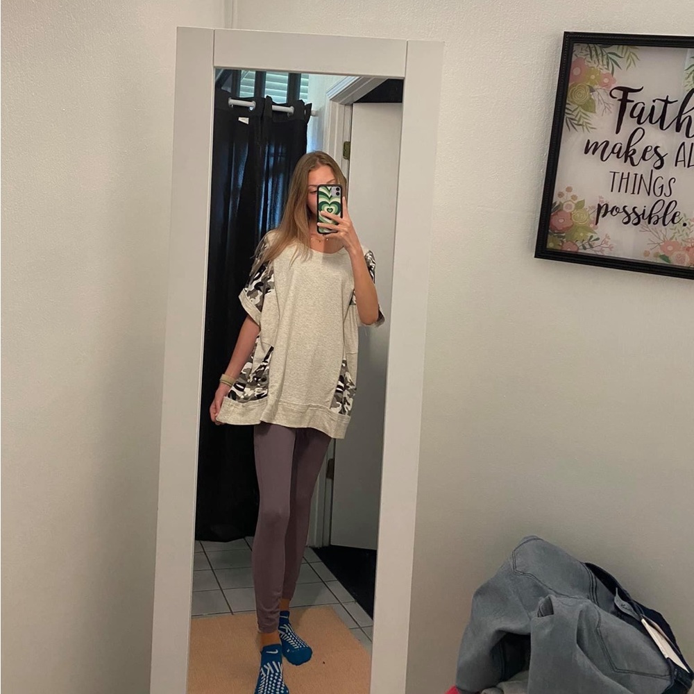 Camouflage Blouse w/pockets